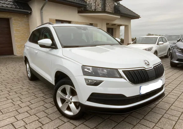 wielkopolskie Skoda Karoq cena 64900 przebieg: 171000, rok produkcji 2018 z Skoczów